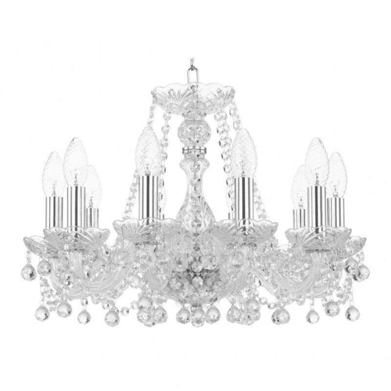Подвесная люстра Bohemia Ivele Crystal 108 108/10/165 Ni