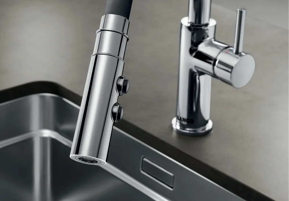 Смеситель Blanco CATRIS-S Flexo 525792 нержавеющая сталь