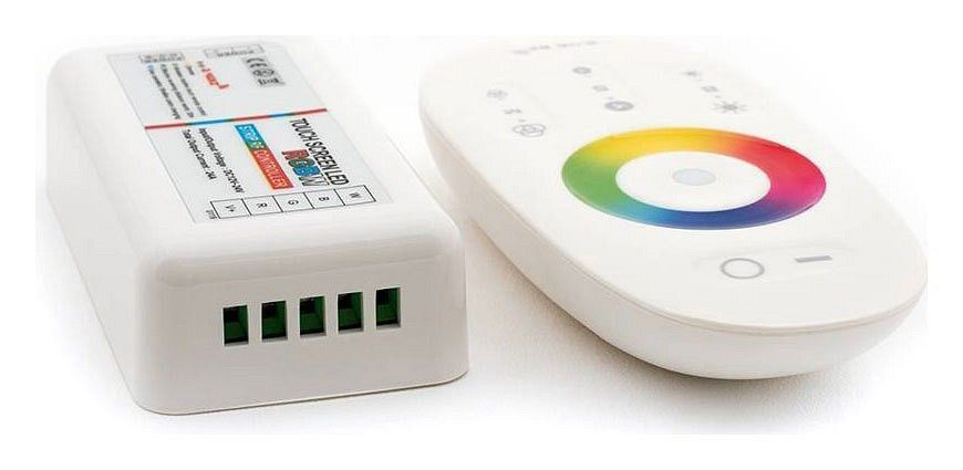 Контроллер-регулятор цвета RGBW с пультом ДУ SWG RF RGB RF-RGBW-S-24A