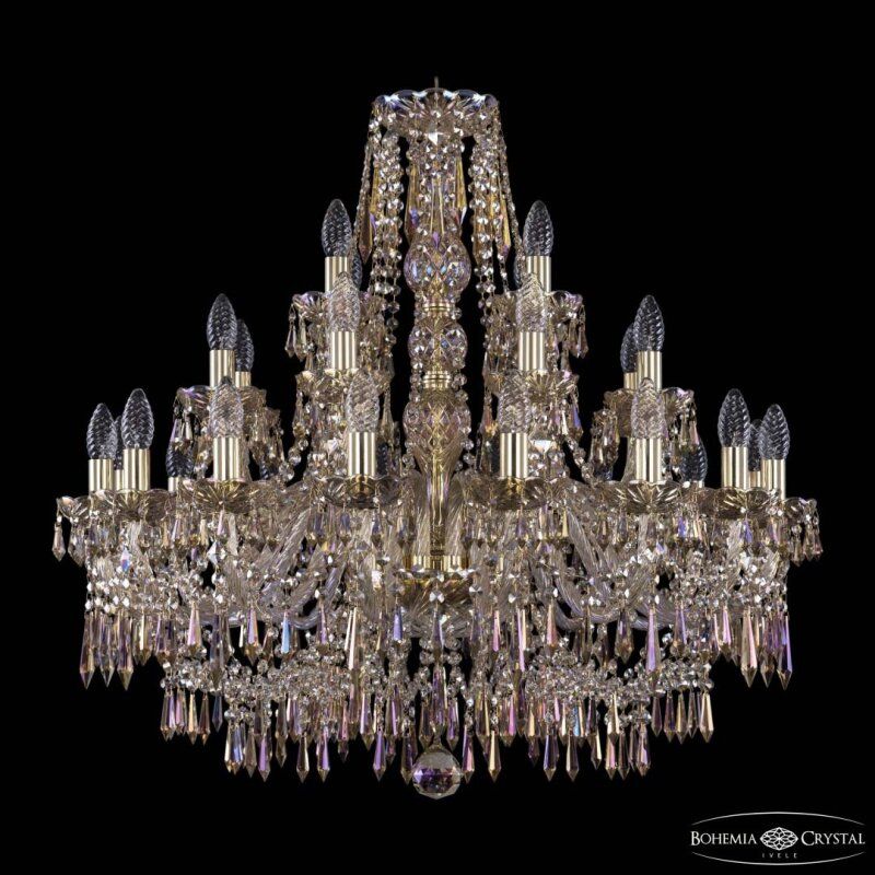 Подвесная люстра Bohemia Ivele Crystal 1403 1403/16+8+4/300 G M801