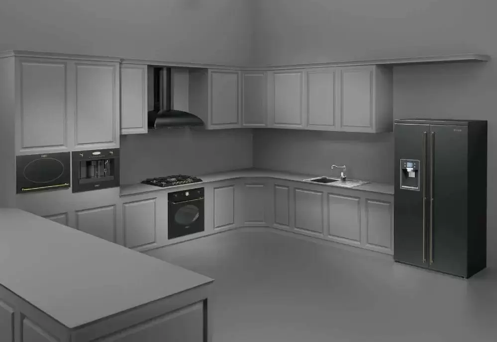 Холодильник Smeg SBS800A1