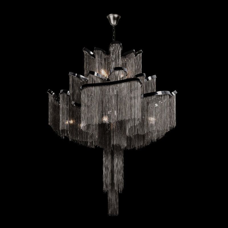 Подвесная люстра Loft it Stream 10208/1000 Gunmetal