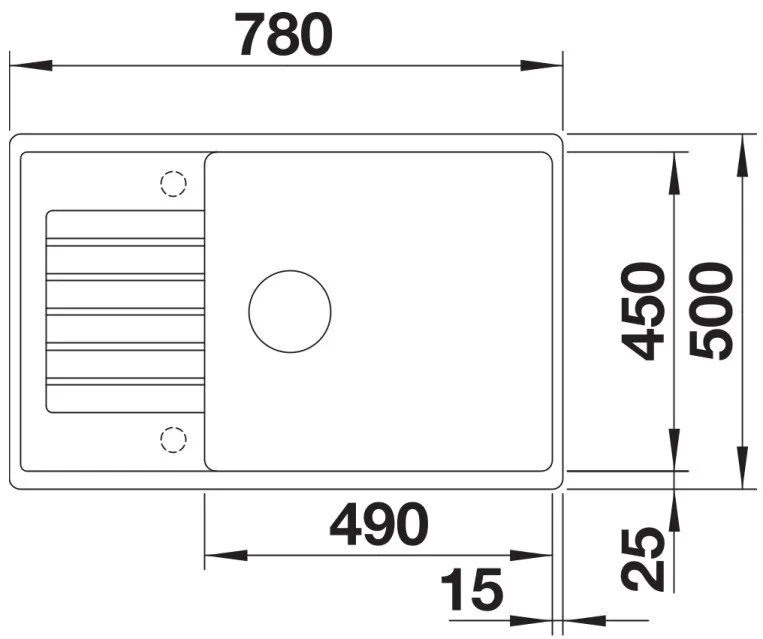 Мойка BLANCO ZIA XL 6 S Compact Silgranit вулканический серый