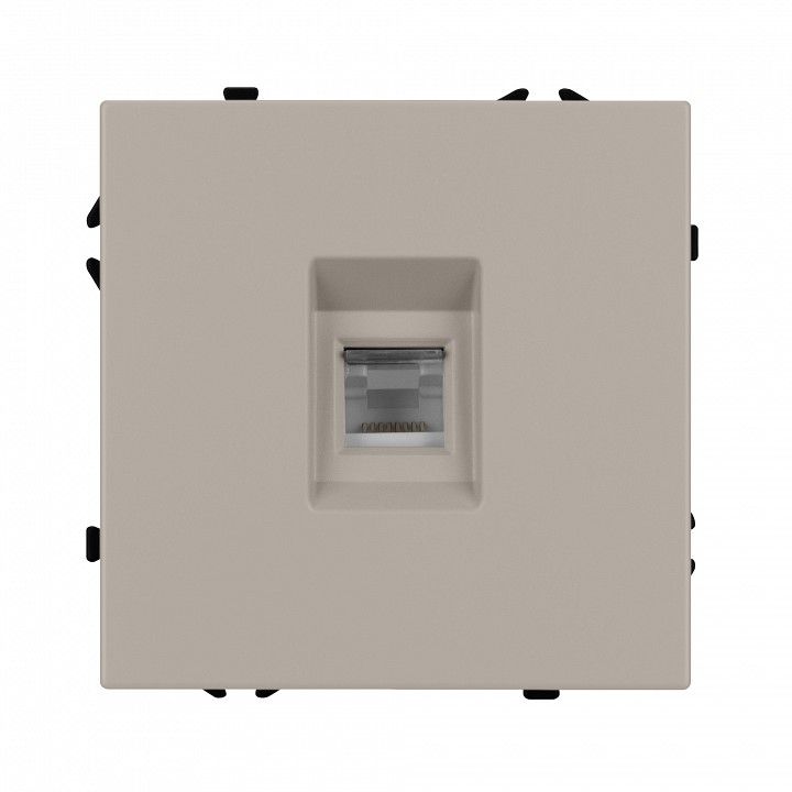 Розетка Ethernet RJ-45 и со шторками, без рамки Arlight SCT-NOBE 059438