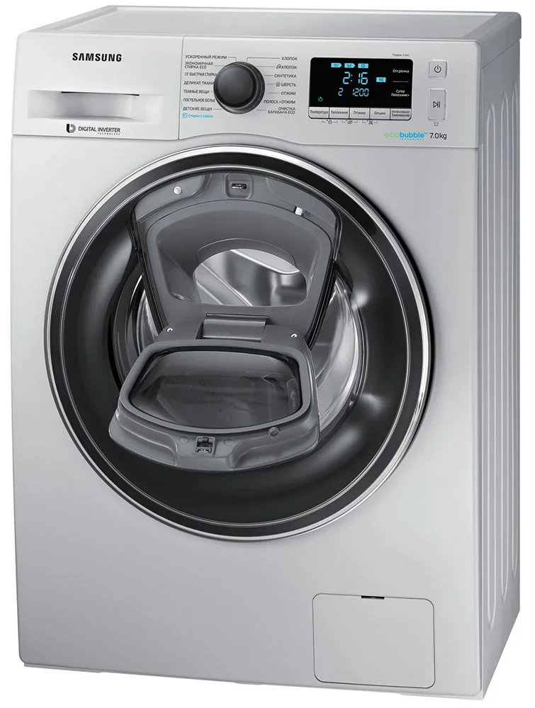 Стиральная машина Samsung WW70K62E00S AddWash