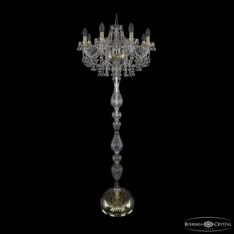 Торшер Bohemia Ivele Crystal 1409 1409T1/8/195-160 G