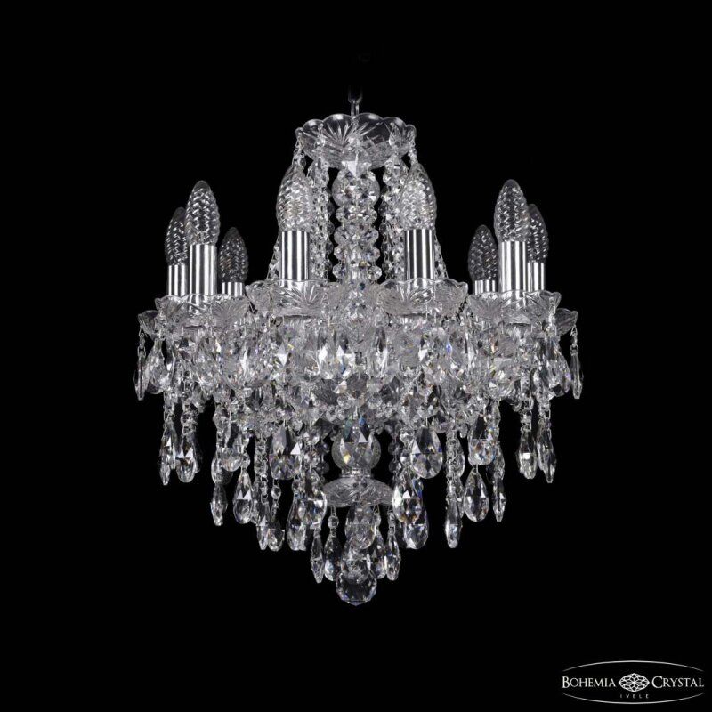 Подвесная люстра Bohemia Ivele Crystal 1415 1415/10/141 Ni