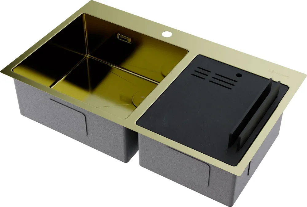 Мойка Omoikiri AKISAME 86-2 SIDE LG