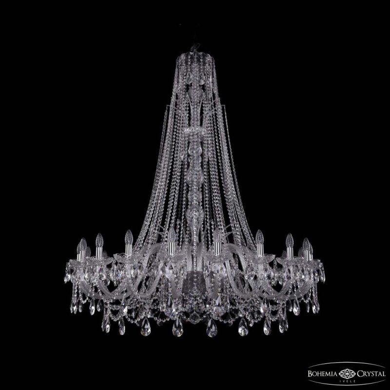 Подвесная люстра Bohemia Ivele Crystal 1411 1411/20/460/XL-154 Ni
