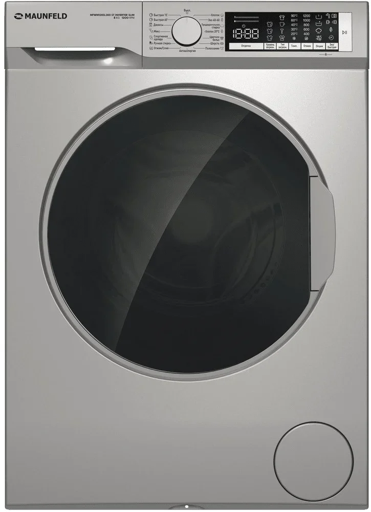 Стиральная машина Maunfeld MFWM128SL300 ST INVERTER SLIM