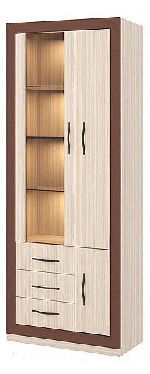 Шкаф-витрина Нобиле ШВтВ-ФСД-БЯН Шкаф-витрина Нобиле ШВтВ-ФСД-БЯН