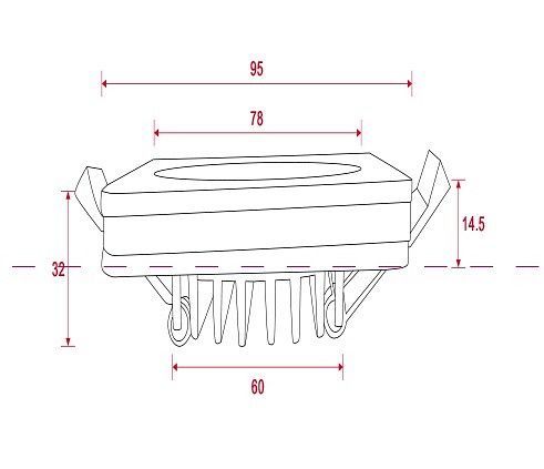 Встраиваемый светильник Maytoni Technical Phanton DL303-L12W