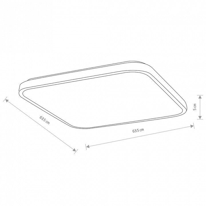Накладной светильник Nowodvorski Agnes Square Led Pro 10988