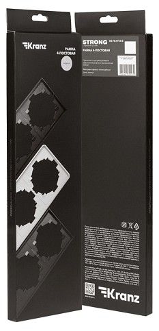 Рамка на 4 поста Kranz STRONG KR-78-0754-4