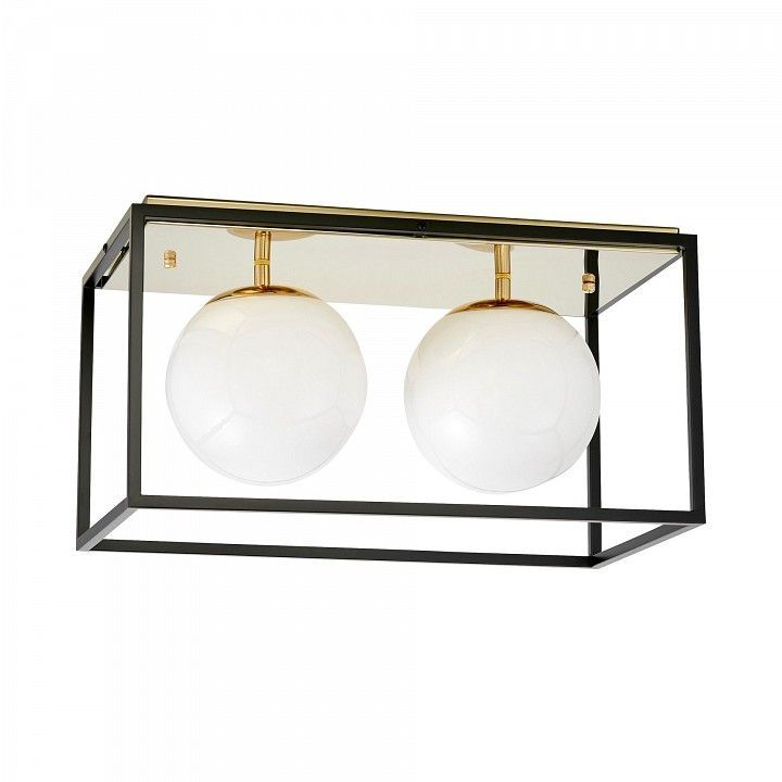 Накладной светильник LUMINA DECO  LDC 8060-2 F.GD+BK