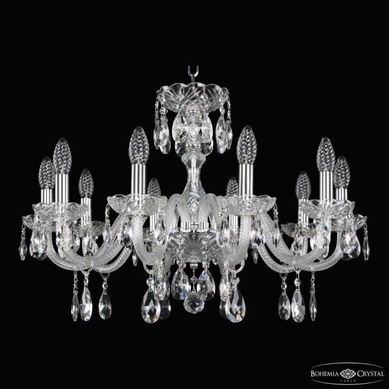 Подвесная люстра Bohemia Ivele Crystal 117 117/10/240 Ni