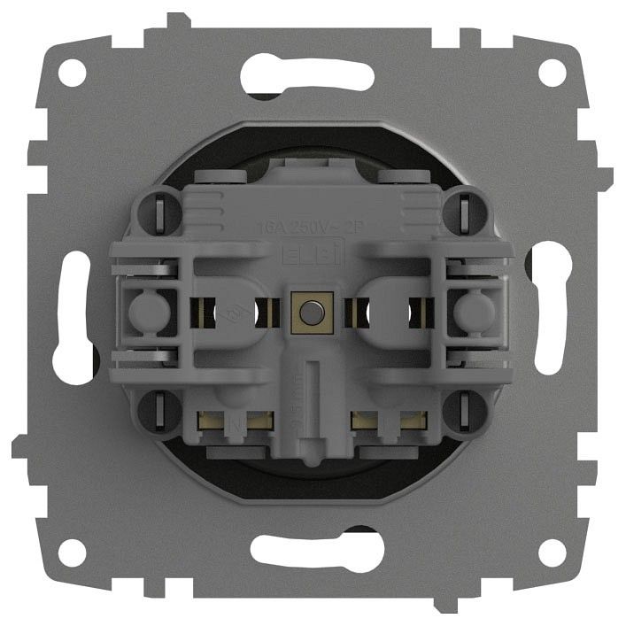 Розетка без заземления, без рамки Elbi Eleсtriс Zena Vega 609-011100-215