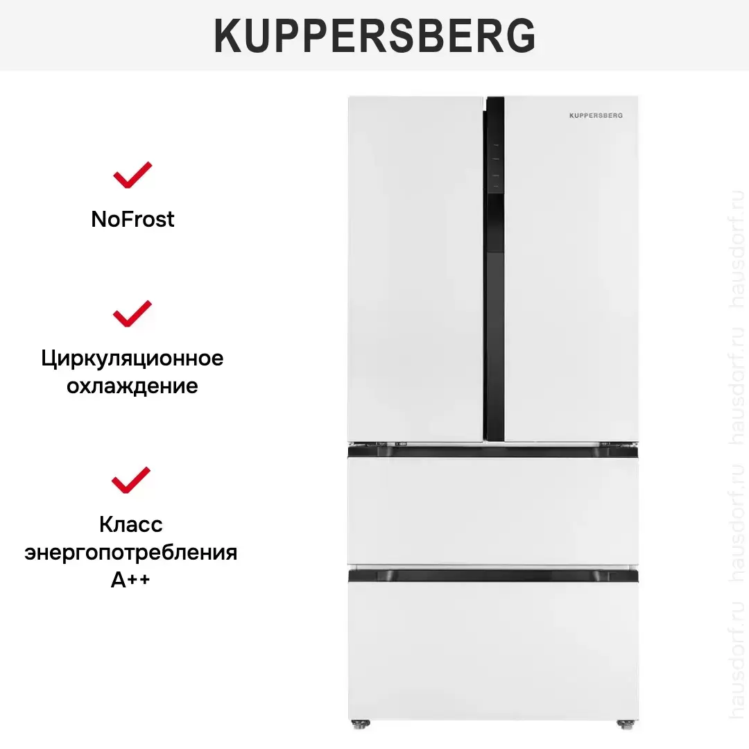 Двухкамерный холодильник Kuppersberg RFFI 184 WG