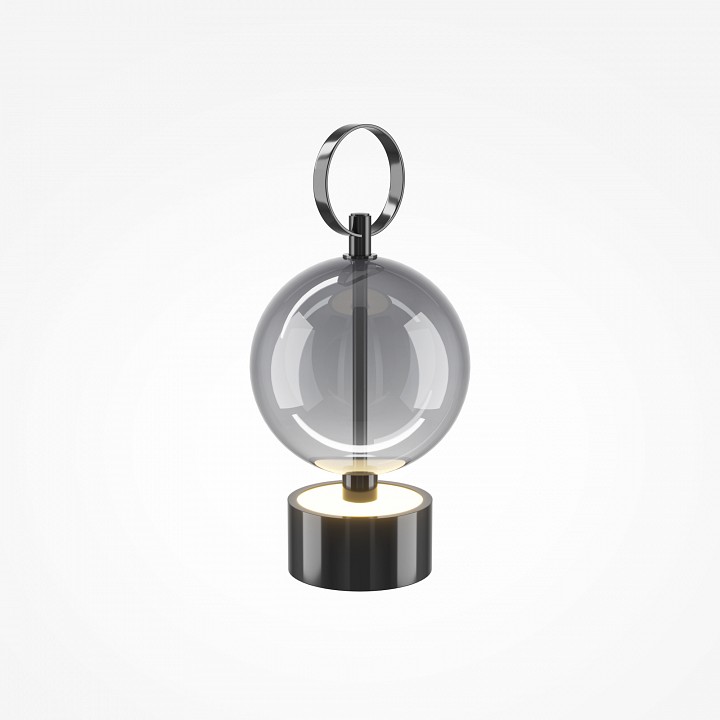 Настольная лампа декоративная Maytoni Double Moon MOD478RL-L3B3K