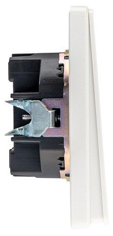 Переключатель проходной одноклавишный без рамки Kranz ROUND KR-78-0708-1