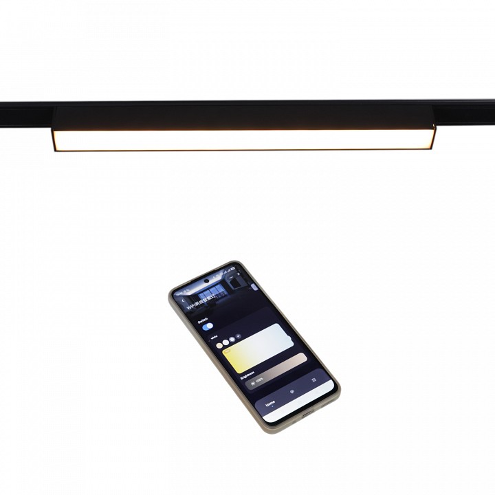 Накладной светильник Reluce  13003-9.3-001UR magnetic LED10W BK CCT+SMART
