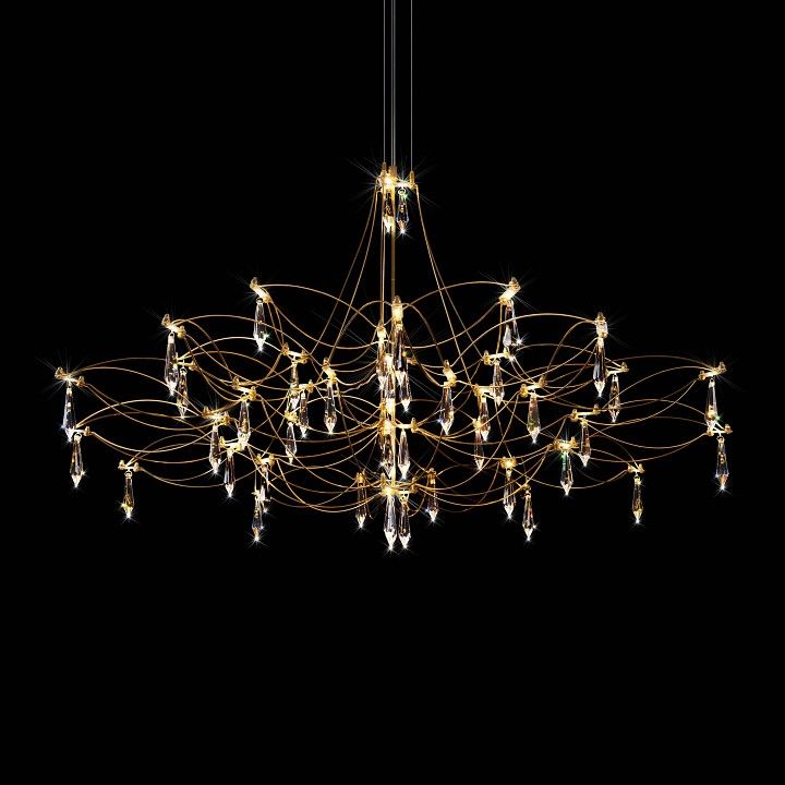 Подвесная люстра Loft it Mira 10590/1000 Gold Asfour