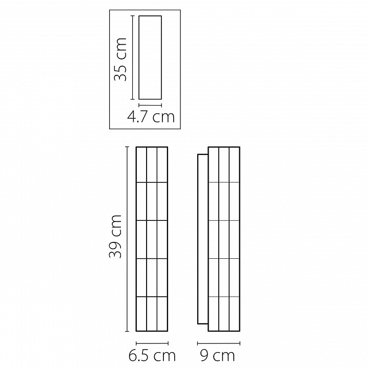 Накладной светильник Lightstar Limpio 722620