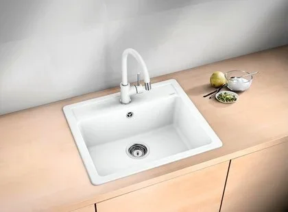Смеситель Blanco MIDA-S SILGRANIT белый 521457