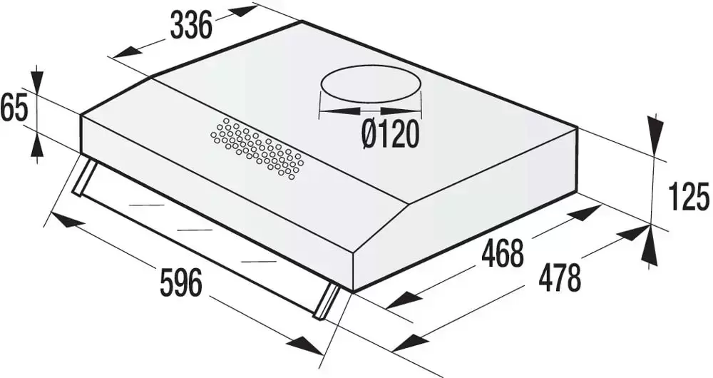 Вытяжка Gorenje WHU 629 EW/M