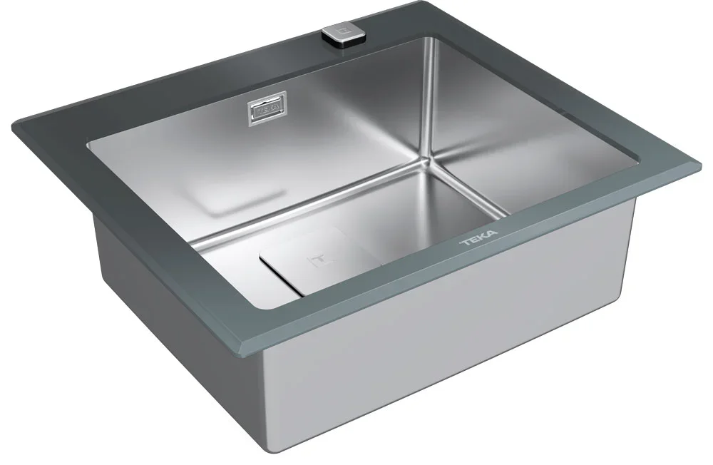 Врезная раковина Teka DIAMOND RS15 1B 60 GREY