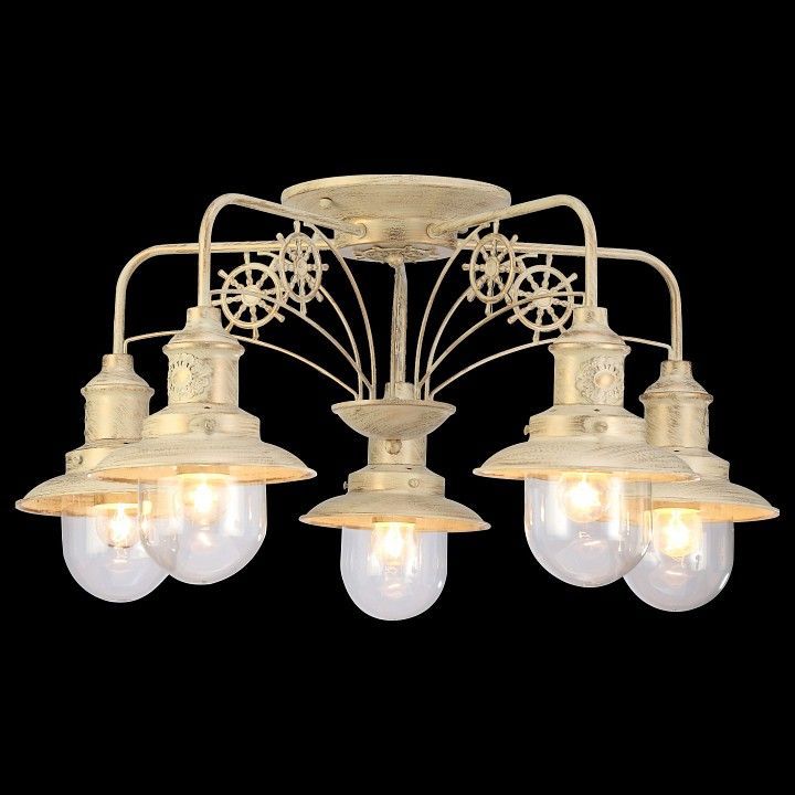 Потолочная люстра Arte Lamp Sailor A4524PL-5WG