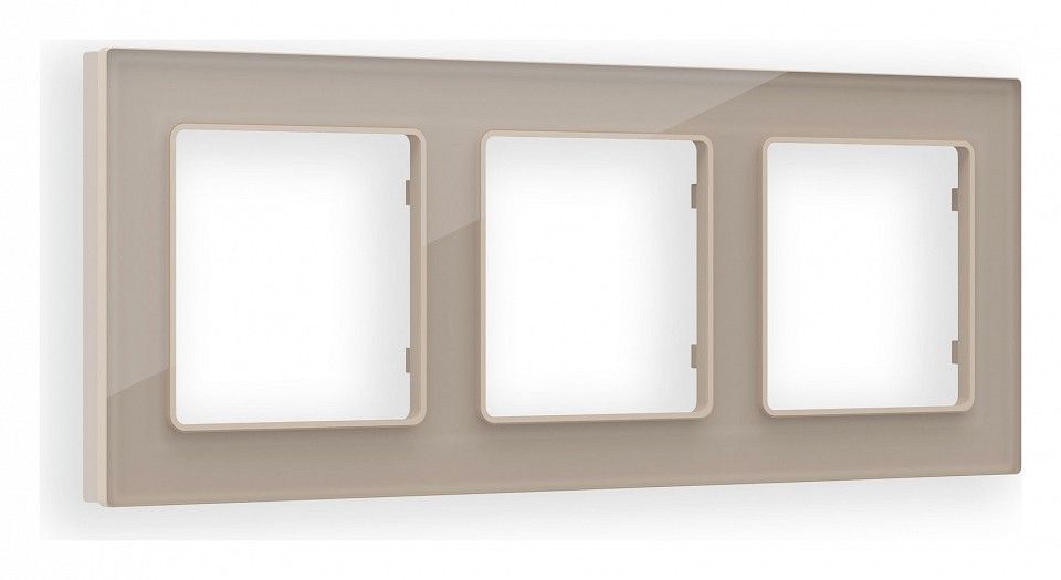 Рамка на 3 поста Ambrella Volt ALFA AF380603