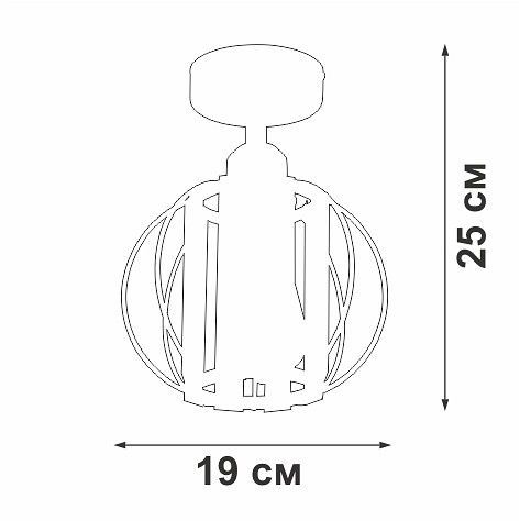Светильник на штанге Vitaluce V2852 V2852-1/1PL