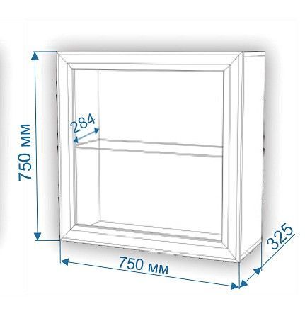 Тумба-витрина Merdes Нобиле ПНК НН Тумба-витрина Merdes Нобиле ПНК НН