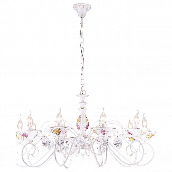 Подвесная люстра Arte Lamp Fiorato A2061LM-10WG