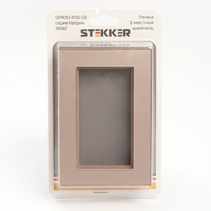 Рамка на 2 поста Stekker Катрин 39567