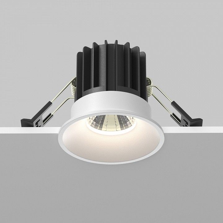 Встраиваемый светильник Maytoni Technical Раунд DL058-7W4K-W