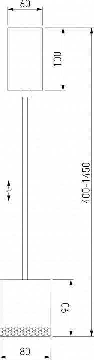 Подвесной светильник Elektrostandard Lead a062415