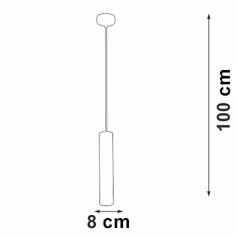 Подвесной светильник Vitaluce V46400 V46400-8/1S