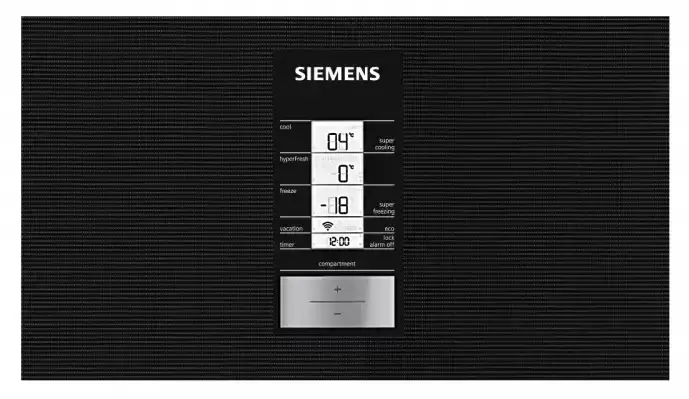 Отдельностоящий холодильник с нижней морозильной камерой SIEMENS KG49NSB2AR