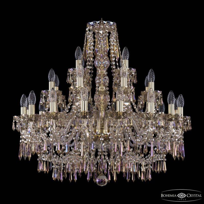 Подвесная люстра Bohemia Ivele Crystal 1403 1403/16+8+4/300 G M801