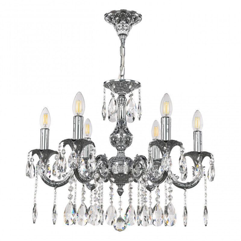 Подвесная люстра Bohemia Ivele Crystal AL7901 AL79101/6/175 A Ni