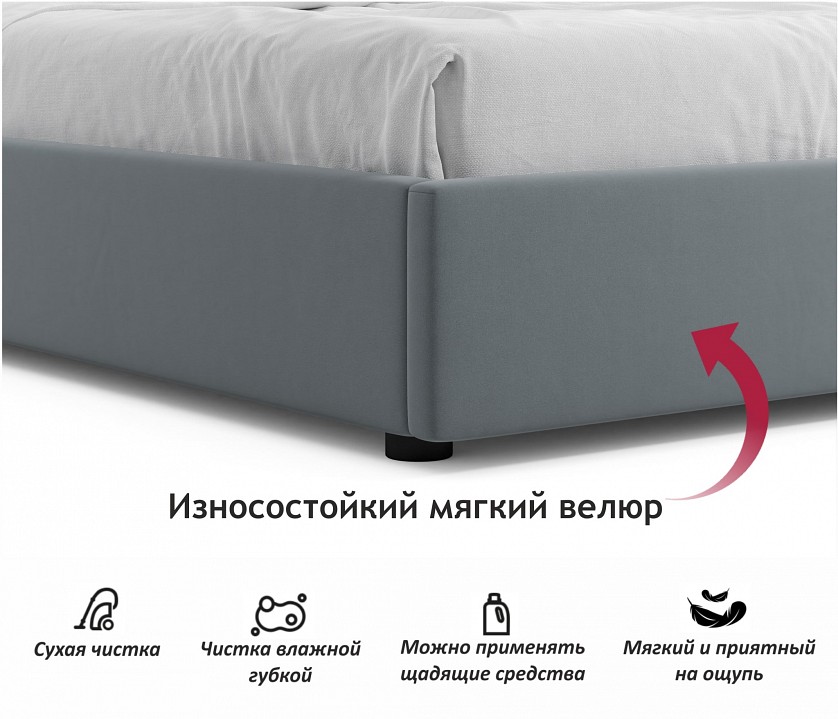 Кровать двуспальная Base 2000x1600