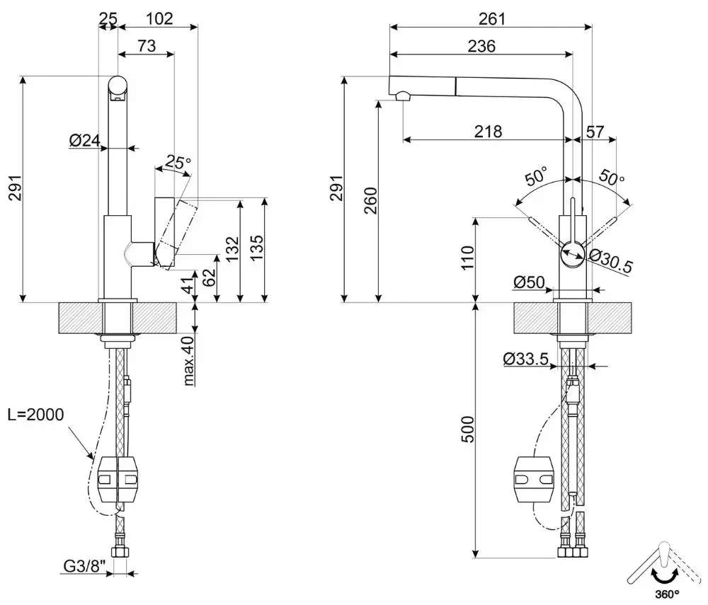 Смеситель Smeg MD22CUX