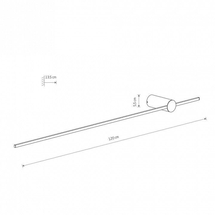 Накладной светильник Nowodvorski Saber Led Silk Olive L 11381