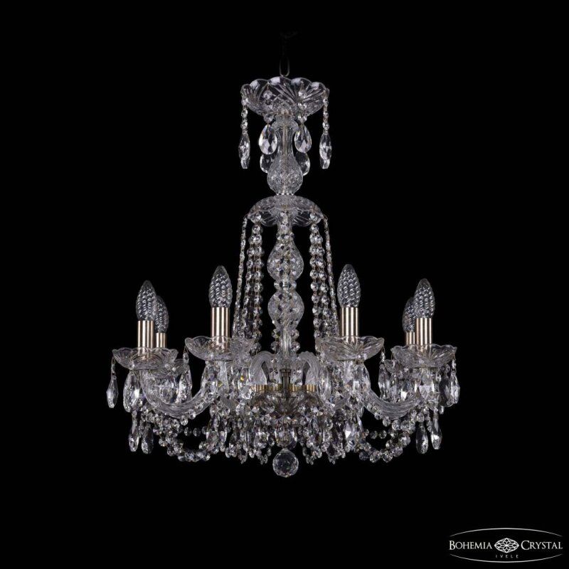 Подвесная люстра Bohemia Ivele Crystal 1402 1402/8/195/XL-65 Pa