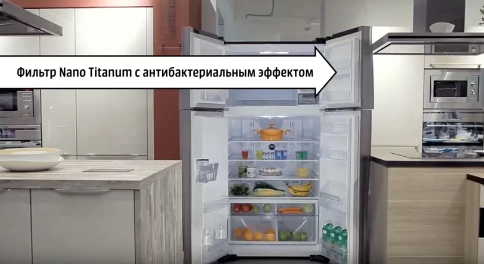 Холодильник Hitachi R-W 722 PU1 GBK