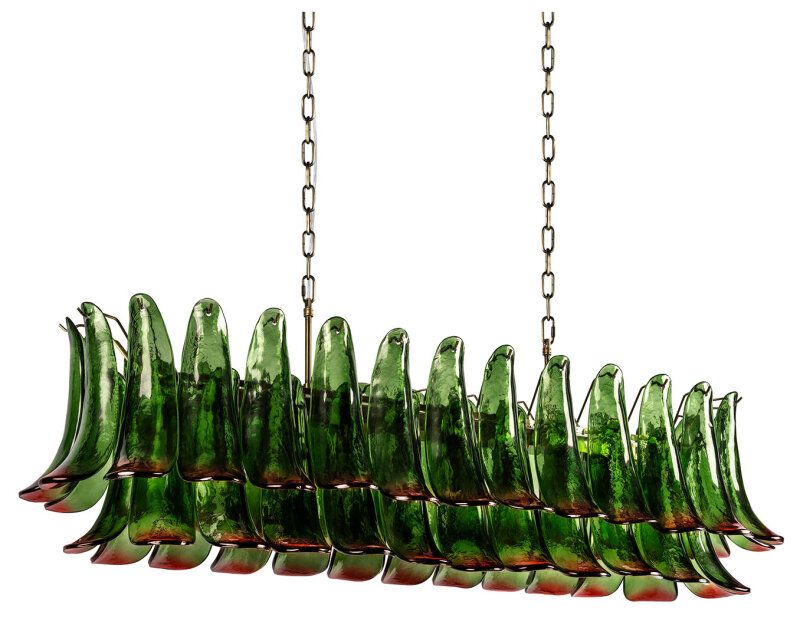 Подвесная люстра Loft it Lilou 10600/1200R Green red