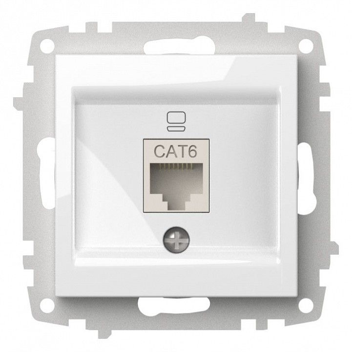 Розетка Ethernet RJ-45 без рамки Elbi Eleсtriс Zena Vega 609-015600-247