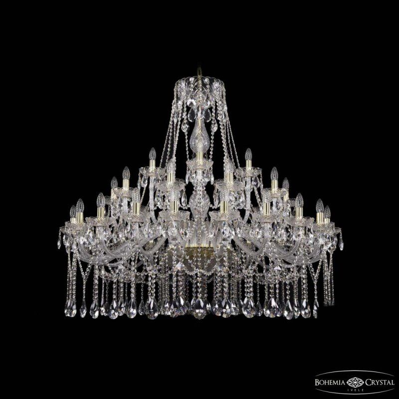 Подвесная люстра Bohemia Ivele Crystal 1413 1413/20+10+5/460 G